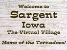 welcome sign